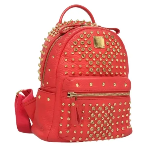 Pre-owned Leather backpacks - MCM Pre-owned - Modalova