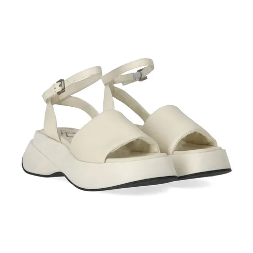 Ivory Platform Sandal - Elena Iachi - Modalova