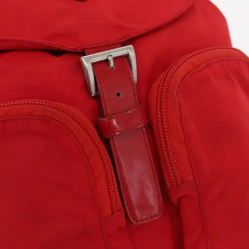 Pre-owned Nylon Backpack - Prada Vintage - Modalova