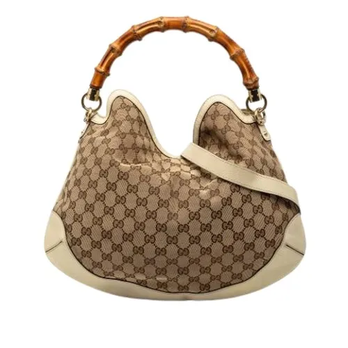 Pre-owned Canvas Handbag - Gucci Vintage - Modalova