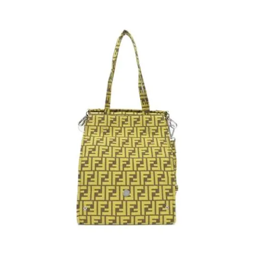 Pre-owned Canvas Tote Bag - Fendi Vintage - Modalova