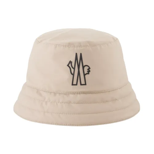 Quilted Logo Patch Hat - Moncler - Modalova