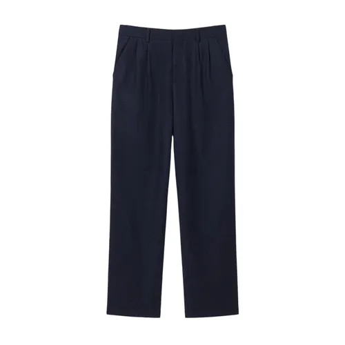 Pantalones de lana texturizada a medida - Lacoste - Modalova