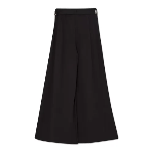 Chic Wide Leg Jersey Pants - Liu Jo - Modalova