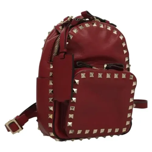 Pre-owned Leather Backpack - Valentino Vintage - Modalova