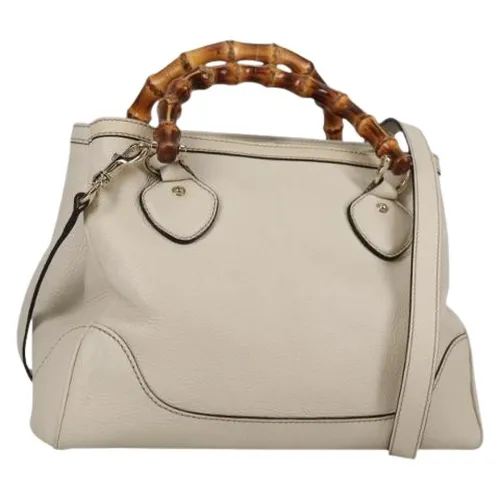 Pre-owned Leather Handbag - Gucci Vintage - Modalova