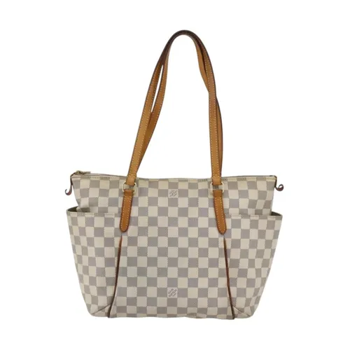 Pre-owned Damier Azur Tote Bag - Louis Vuitton Vintage - Modalova