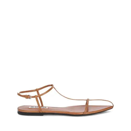Cage Flat Sandal - Jil Sander - Modalova
