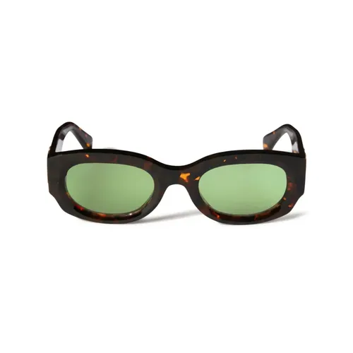 Gafas de Sol Ovaladas Habana - Off White - Modalova