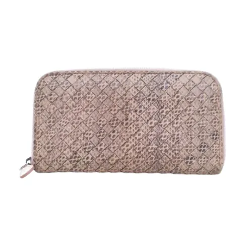 Pre-owned Leather wallets - Bottega Veneta Vintage - Modalova