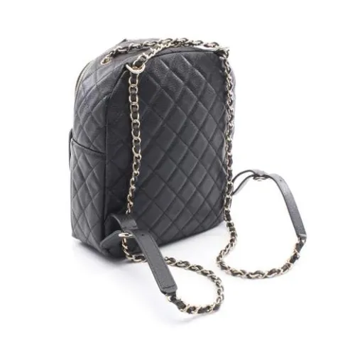 Pre-owned Vintage Leather Backpack - Chanel Vintage - Modalova