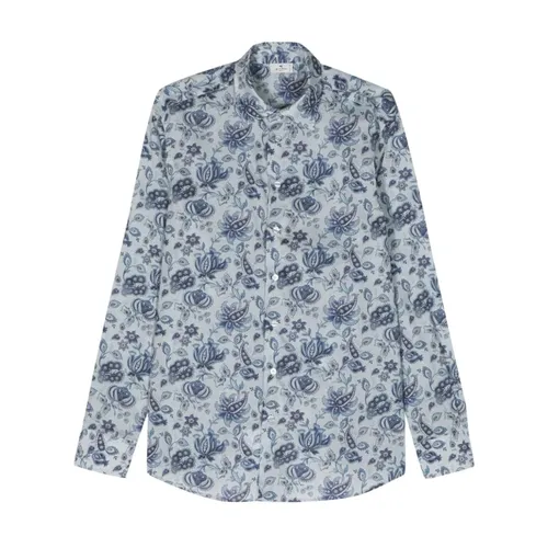 Paisley Jacquard Cotton Shirt - Etro - Modalova
