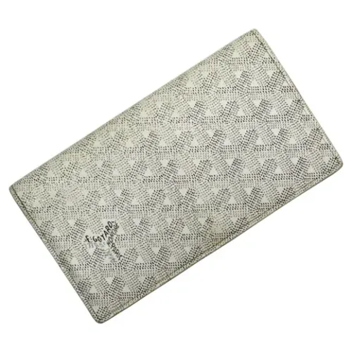 Pre-owned Leather wallets - Goyard Vintage - Modalova