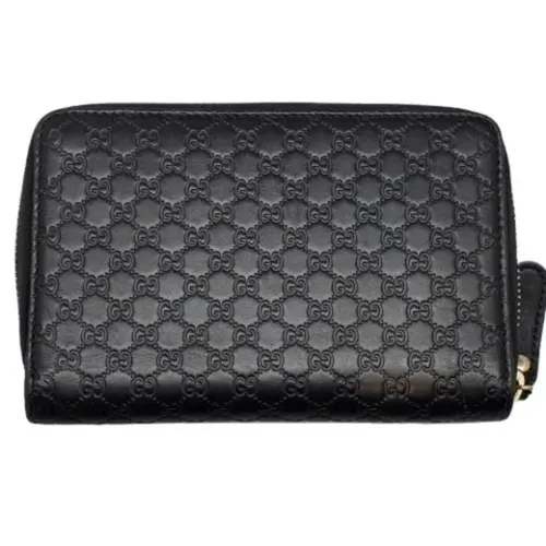Pre-owned Leather Wallet - Gucci Vintage - Modalova
