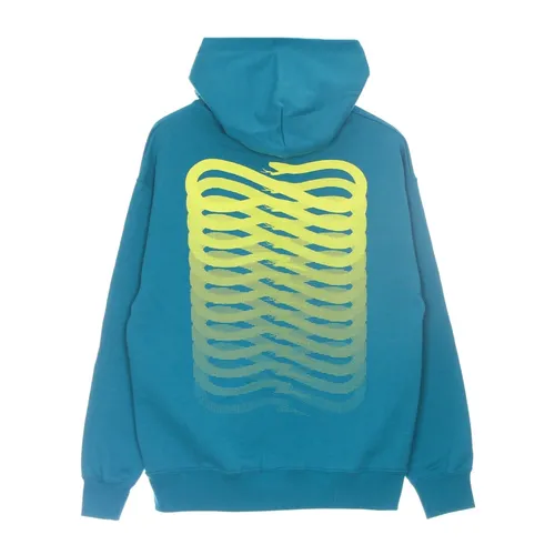 Yellow Hoodie with Snake Print - Propaganda - Modalova