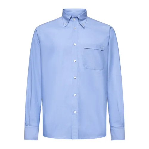 Light Blue Button-Down Shirt - Valentino - Modalova