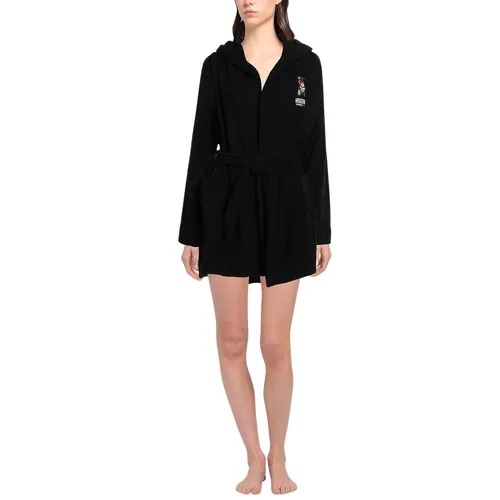 Underbear Cotton Sponge Black Logo - Moschino - Modalova