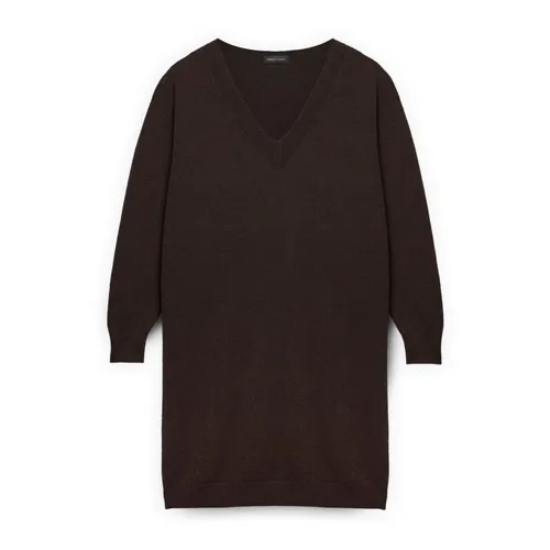 Maglione Lungo Scollo a V - Fiorella Rubino - Modalova