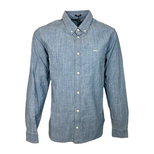 Chambray Blue Light Shirt - Denham - Modalova