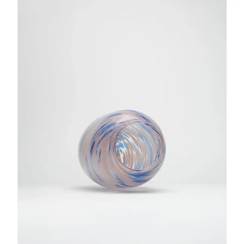 Vaso Rotondo Splash Rosa Blu - Hay - Modalova