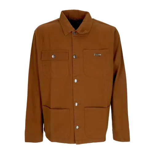Canvas Workwear Jacket Beige - Dolly Noire - Modalova
