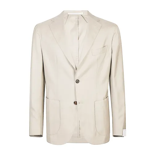 Soft Wool Blazer Slim Fit - Eleventy - Modalova