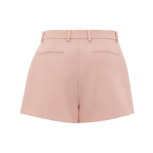 Luxury Wool Mohair Blend Tailored Shorts - Gucci - Modalova