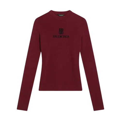 BB Monogram Knit Top - Balenciaga - Modalova