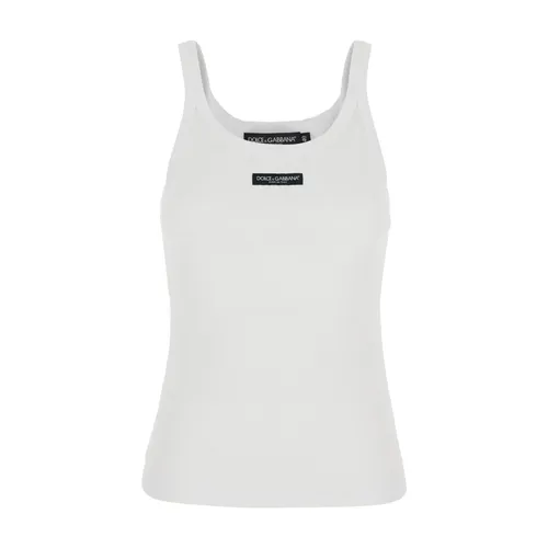 Jersey Logo Top - Dolce & Gabbana - Modalova