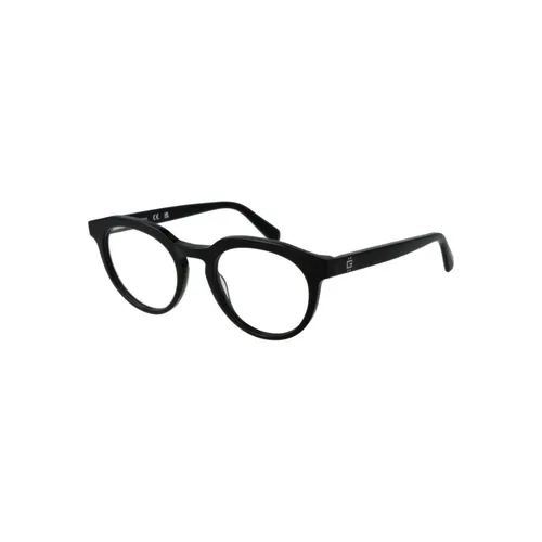 Black Round Optical Frames with Acetate - Guess - Modalova