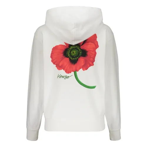 Full-Zip Cotton Sweatshirt with Hood - Kenzo - Modalova