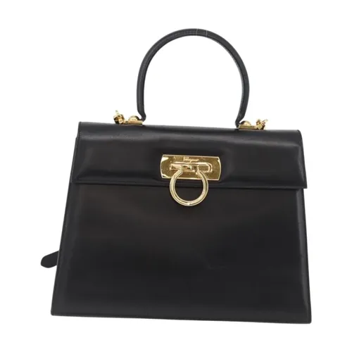 Pre-owned Vintage Gancini Top Handle Bag - Salvatore Ferragamo Pre-owned - Modalova