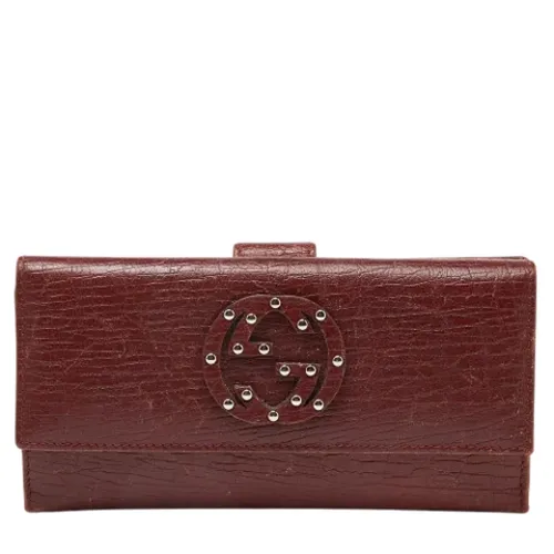 Pre-owned Leather wallets - Gucci Vintage - Modalova