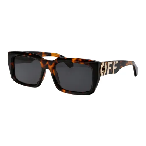 Hays Square Frame Sunglasses - Off White - Modalova