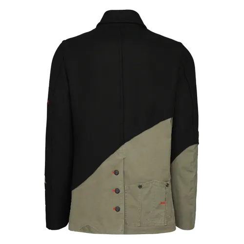 Double-Breasted Wool Blend Coat - Paul & Shark - Modalova