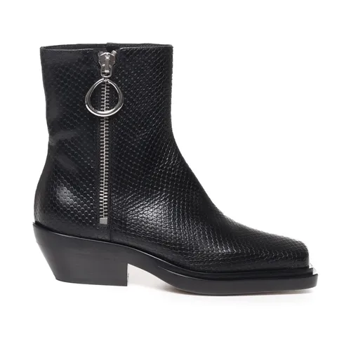 Black Boots with Cotton-Elastan Blend - Dondup - Modalova