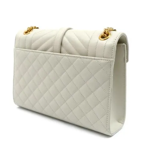 Pre-owned Leather Shoulder Bag - Saint Laurent Vintage - Modalova