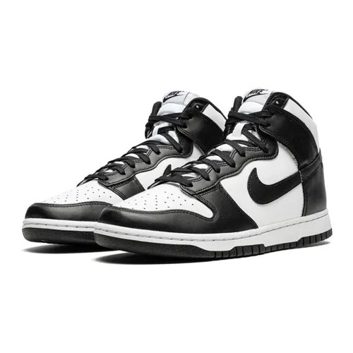 High-top Black White Panda Sneaker - Nike - Modalova