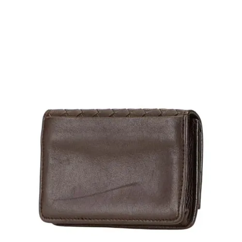 Pre-owned Leather wallets - Bottega Veneta Vintage - Modalova