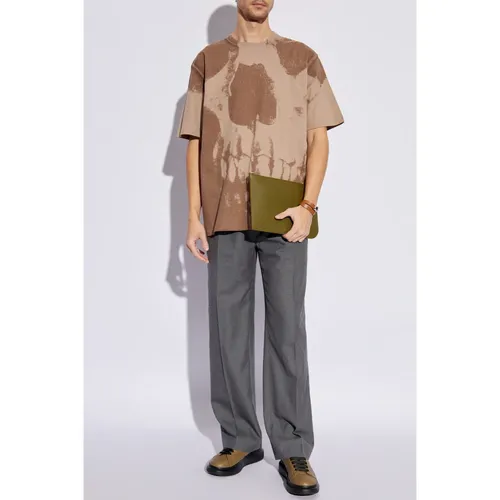 T-shirt with print - Alexander McQueen - Modalova