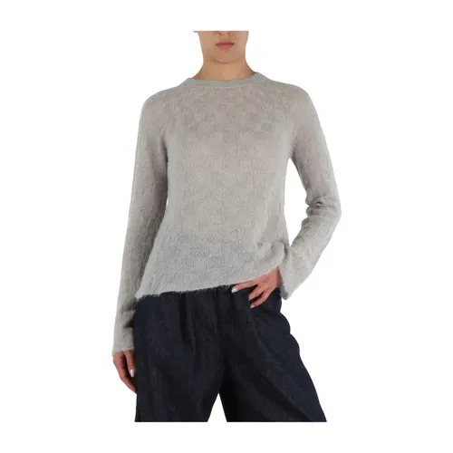 Alpaca Crew Neck Sweater - Emporio Armani - Modalova
