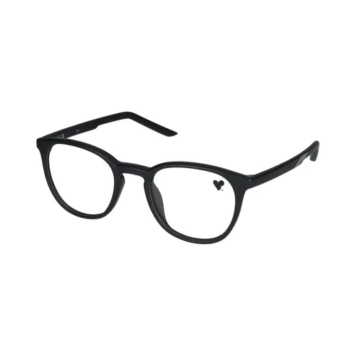 Matte Black Eyeglasses 7260 Style - Nike - Modalova