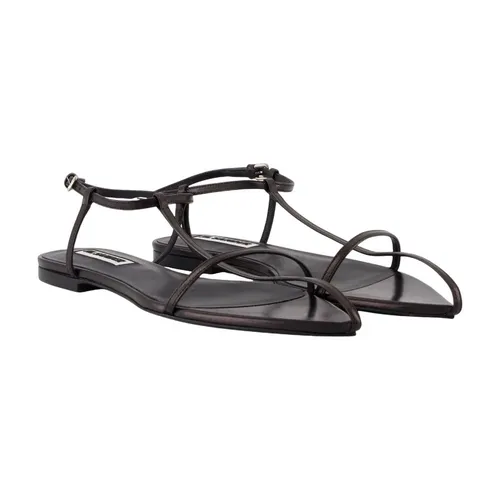 Cage Flat Sandal - Jil Sander - Modalova