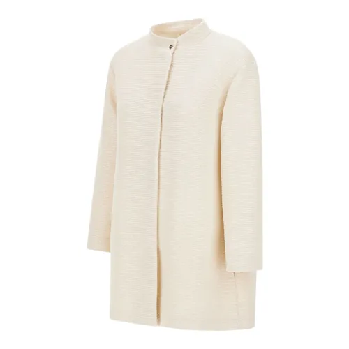 Coat In Veiled Sequins - Herno - Modalova