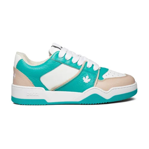 Leaf Logo Sneakers - Dsquared2 - Modalova