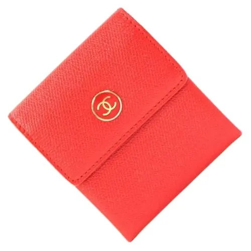 Pre-owned Leather Wallet - Chanel Vintage - Modalova