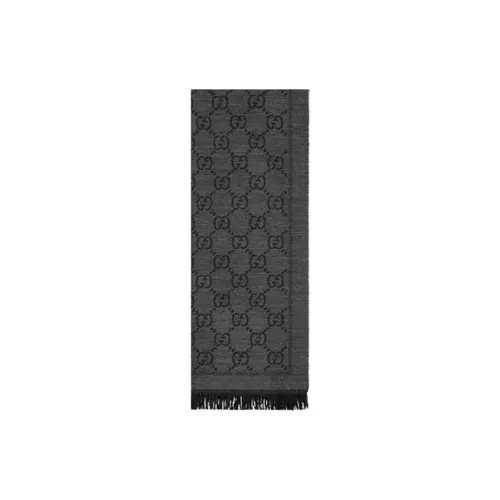 GG Jacquard Pattern Knitted Scarf - Gucci - Modalova