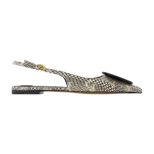 Beige Leather Slingbacks - Duelo Style - Jacquemus - Modalova