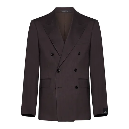 Double-Breasted Blazer - Tagliatore - Modalova