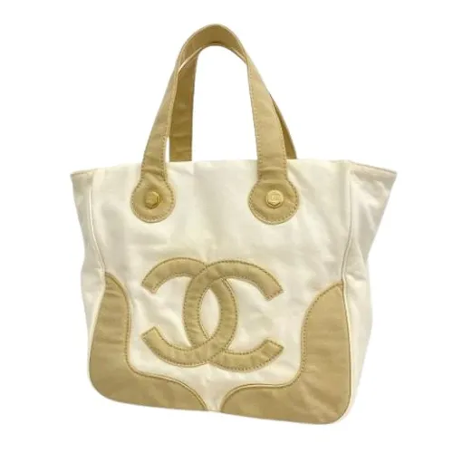 Pre-owned Canvas Tote Bag - Chanel Vintage - Modalova